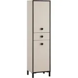 Schildmeyer Hochschrank Edda, Breite 40,3 cm, mit Türen & Schubkasten Made in Germany beige|braun