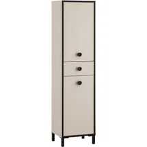 Schildmeyer Hochschrank Edda, Breite 40,3 cm, mit Türen & Schubkasten Made in Germany beige|braun