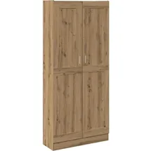 vidaXL Bücherregal 82,5 x 30,5 x 185 cm Artisan-Eiche