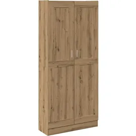 vidaXL Bücherregal 82,5 x 30,5 x 185 cm Artisan-Eiche