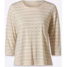 Inspirationen 3/4-Arm-Shirt Beige 36
