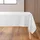 Douceur d'intérieur Tischdecke Artea 140 x 240 cm Weiß