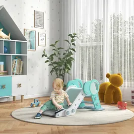 aiyaplay Kinder Rutsche Klappbare Kinderrutsche Gartenrutsche Kleinkinderrutsche für Indoor & Outdoor 1,5 bis 3 Jahre