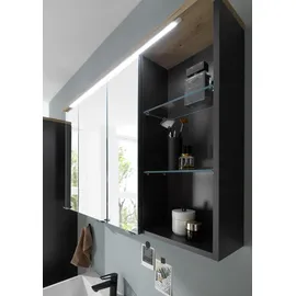 BASIC by Balculina Spiegelschrank MEMPHIS Badezimmerschrank BxHxT 110x70x22«, (1 St.), Breite 110 cm (B/H/T)