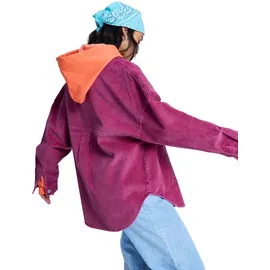 Roxy Kick Back Washed Cord - Hemd Gr. XS rosa
