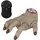 Fiestas Guirca Laufende Hand mit Fernbedienung 18 cm Beige