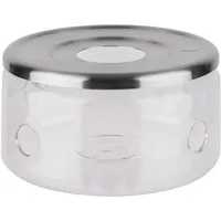 GEFU Stövchen INFUSA aus Borosilikatglas, und Edelstahl