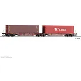 TILLIG Containertragwagen Sggmrss 18070 G/TT