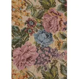 Bamyum Teppich Molis Bedruckter Teppich Chenille-Druck Maschinell Hergestellt 120 x 180 cm (120 x 180 cm)
