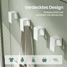 mai & mai Tavrin Handtuchhaken Selbstklebend Weiß