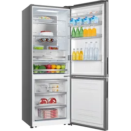 Hisense RB645N4BIB Kühl-Gefrierkombination (495 l, 2013 mm hoch, Schwarz Inox)