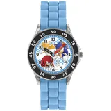 Sonic The Hedgehog Sonic Jungen Armbanduhr Gehäusebreite 0 mm Gehäusefarbe Blau Armbandtyp Silikonarmband Armbandfarbe Blau Armbandgröße