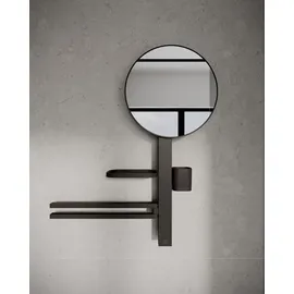 Ideal Standard Beauty Kosmetikspiegel-Set Bar M700 Schwarz Matt