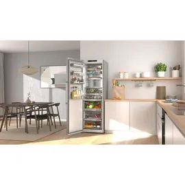 Bosch Serie 6 KSN36AICM Standgerät (402 l, 1860 mm hoch, Inox)