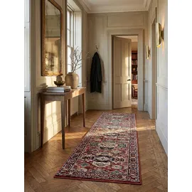 KADIMA DESIGN Läufer geometrisch Rot, 66 x 300 cm - GLAZERT Kadima Design