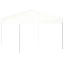 vidaXL Partyzelt 93517 2,92 x 2,92 m weiß faltbar