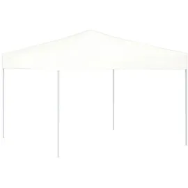 vidaXL Partyzelt 93517 2,92 x 2,92 m weiß faltbar
