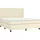 vidaXL Boxspringbett 180 x 200 cm Creme