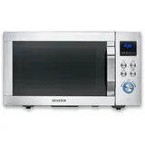 Severin MW 7918 (edelstahl/silber) Stand-Kombi-Mikrowelle