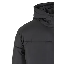 URBAN CLASSICS Long Puffer Mantel schwarz L