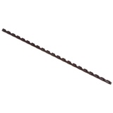 Leitz 35040 Plastikbinderücken (A4, Kunststoff, 6 mm, 25 Blatt) 100 Stück schwarz