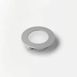 Möbel-LED Spot-Leuchten, EcoSpot, neutralweiß, edelstahloptik - weiß