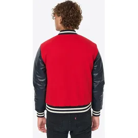 BENLEE Rocky Marciano Herren College Jacke Newark Red/Navy/Ecru S Benlee - / S