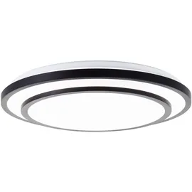 Lightbox LED Wand- & Deckenlampe dimmbar Fernbedienung CCT | 50 cm 5500 lm Ø Schwarz