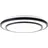 Lightbox LED Wand- & Deckenlampe dimmbar Fernbedienung CCT | 50 cm 5500 lm Ø Schwarz
