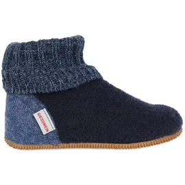 Giesswein Jungen Hausschuhe, blau, Gr.26 - Blau - 26