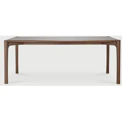Ethnicraft PI Indoor Tisch Teakholz Lackiert - Braun
