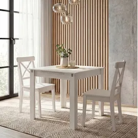 VCM Pesoli 80-120 cm weiß