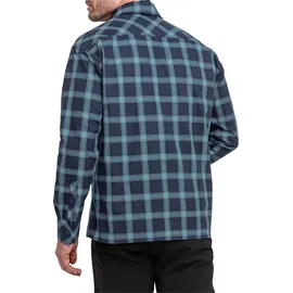 Schöffel Langarmhemd kariert Blau 50