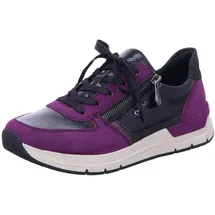 Rieker 58902 Damen Weit Lila/Schwarz/Mehrfarbig 38