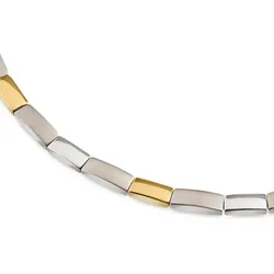 Boccia Damen Collier 08043-02 Titan teil-gelbgoldplattiert