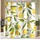 lerores Duschvorhang Zitrone Blatt 180 x 200 cm wasserabweisend