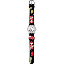 Excellanc Kinder Armbanduhr Lenny Lenny, silberfarbig, Mineralglas - Silber/Schwarz