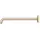 Keuco Brausearm Rosettenform eckig, 450mm, 53088030402 Bronze gebürstet
