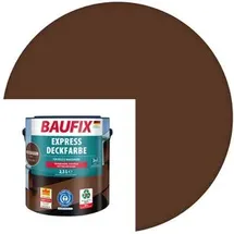 baufix Deckfarbe nussbraun 2,5 l