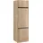 OPTIFIT Kühlumbauschrank Roth 60 x 57,1 x 206,8 cm Braun