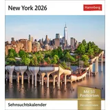 Harenberg New York Sehnsuchtskalender 2026 - Wochenkalender mit 53 Postkarten: Der Big Apple in einem Foto-Kalender für den Tisch. Aufstellkalender mit 53 ... Auch zum Aufhängen (Postkartenkalender)