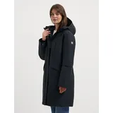 Travelin' Wintermantel in Anthrazit - S