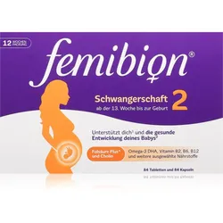 Femibion Femibion 2 Schwangerschaft Kapseln für Schwangere 2x84 KAP