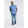 delmao Rundhalsshirt Kurzarm, Regular Fit, basic, aus 100% Baumwolle blau XXXL (64/66)