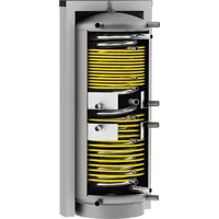 Solarbayer� Solarbayer Hygiene Schichtenspeicher HSK-SLS-1500 Edelstahlwellrohrwärmetauscher
