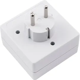 ETT 2er-Pack | Digitale Zeitschaltuhr für Innen McPower AZ-53 10 Schaltprogramme, 12/24 Std. Zyklus, schmales Design