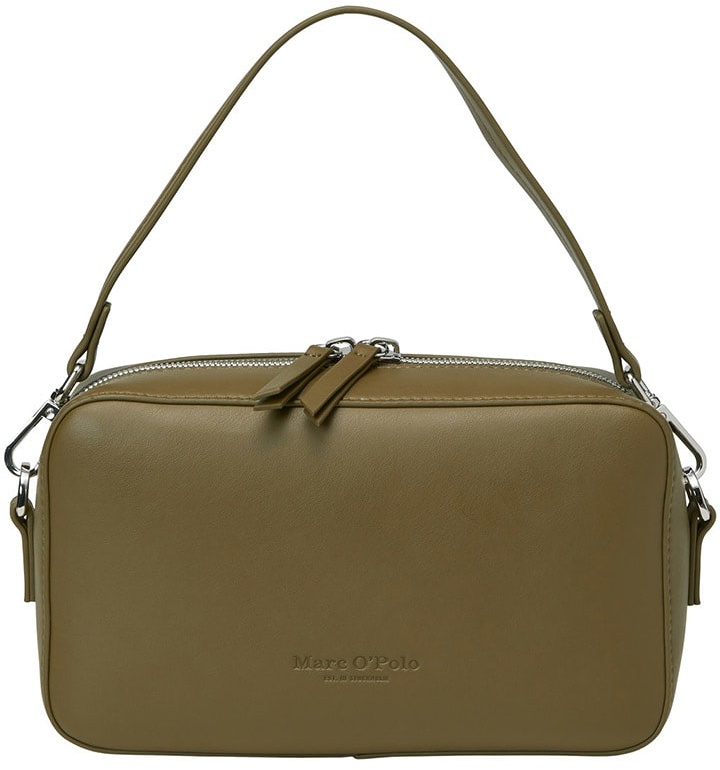 Marc O ́Polo Umhängetasche "Crossbody Bag S" in Khaki - (B)23 x (H)14 x (T)8 cm