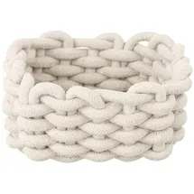 Schöner Wohnen Aufbewahrungskorb MELARA 16,5 x 16,5 x 8 cm beige