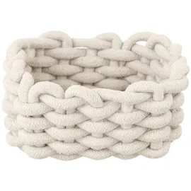 Schöner Wohnen Aufbewahrungskorb MELARA 16,5 x 16,5 x 8 cm beige