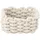 Schöner Wohnen Aufbewahrungskorb MELARA 16,5 x 16,5 x 8 cm beige